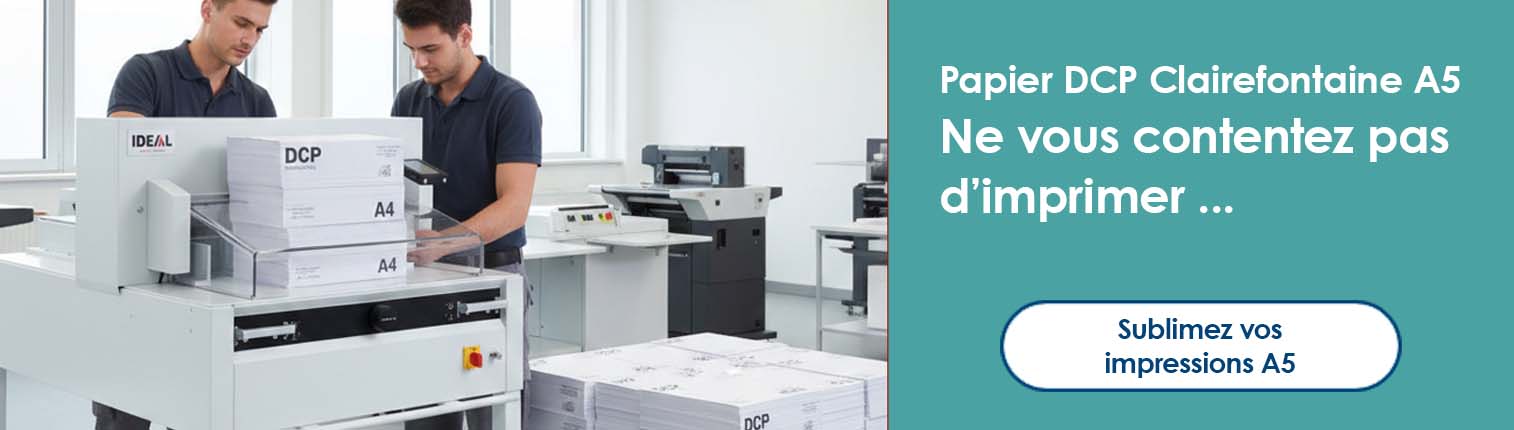 le papier A5 DCP Clairefontaine